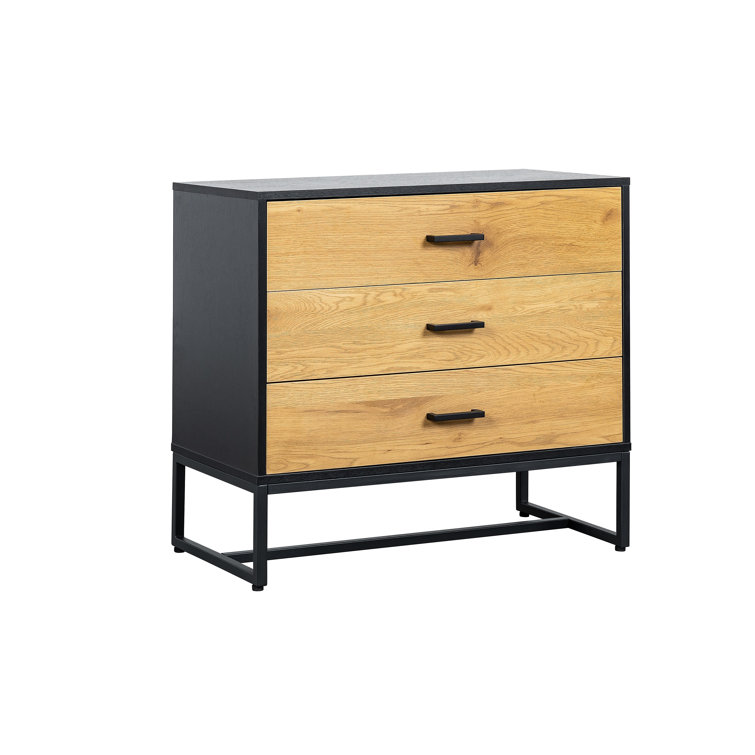 Ebern Designs 3 Drawer Chest of Drawers Wayfair.co.uk